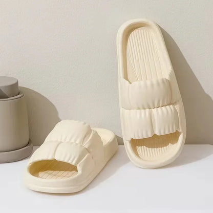 Zapatillas para mujer estilo acolchado